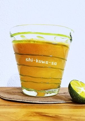 免疫力up＊シークヮーサー入りジュース-レシピのメイン写真