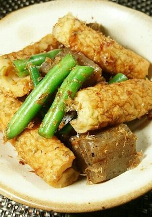ちくわとこんにゃくのおかか煮-レシピのメイン写真