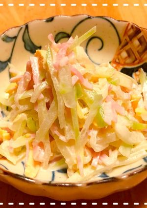 ハムと卵de冬瓜のサラダ-レシピのメイン写真