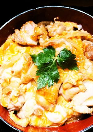 めんつゆDE少しの工夫で美味しい親子丼♪-レシピのメイン写真