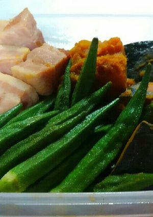 貴女風味でベーコン朝食❤煮物ゆりさん風-レシピのメイン写真