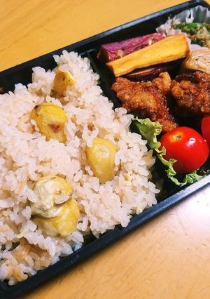 中学男子の秋弁当-レシピのメイン写真