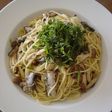 オイルサーディンとしめじの和風パスタ