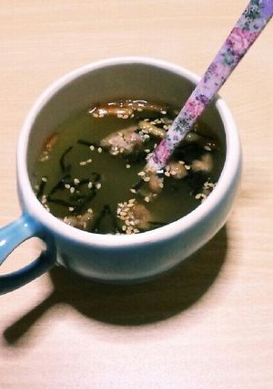 納豆のお茶漬けスープ☆ミ-レシピのメイン写真
