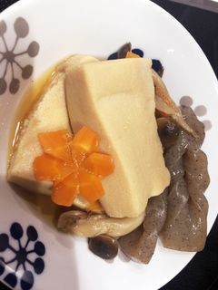 高野豆腐の煮物-レシピのメイン写真