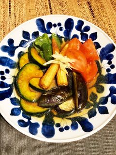 夏野菜の揚げ浸し-レシピのメイン写真
