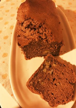 簡単ふわふわパウンドケーキ チョコバナナ-レシピのメイン写真