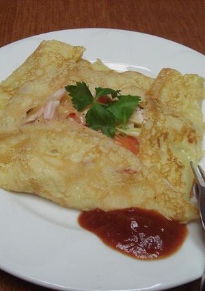 野菜とチーズのガレット-レシピのメイン写真