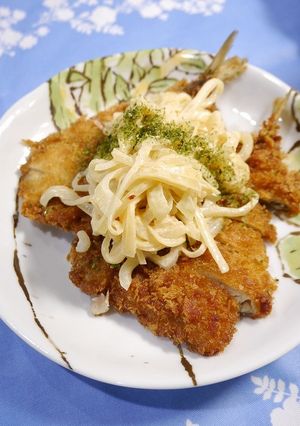 簡単ヘルシー！アジフライの玉葱和え-レシピのメイン写真