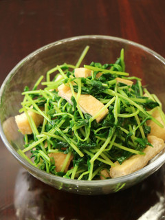 豆苗と油揚げのおひたし-レシピのメイン写真