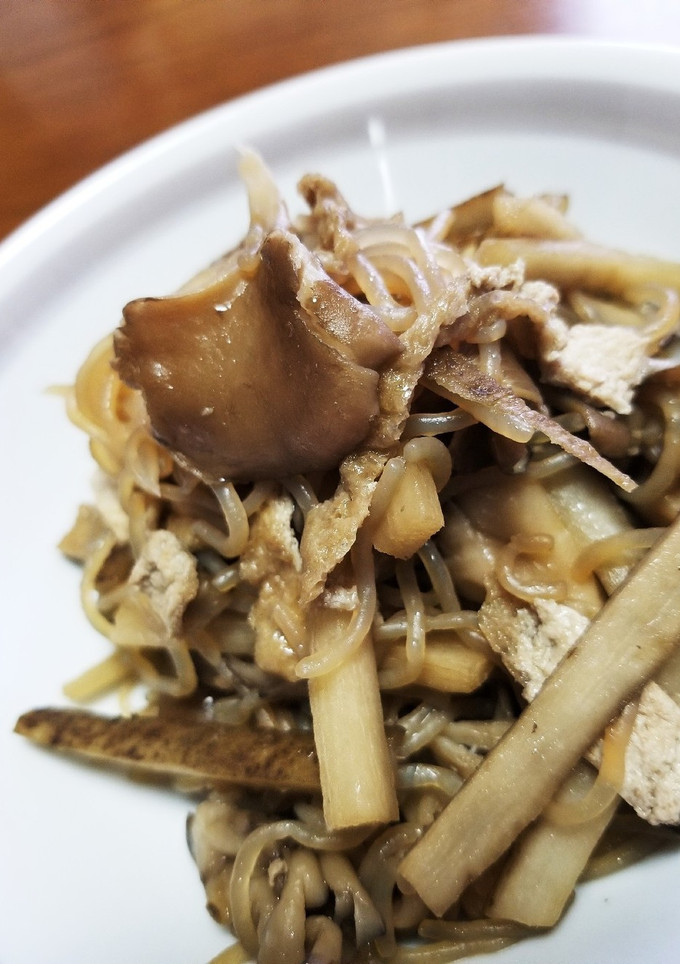 ☆ごぼうと舞茸の炒め煮☆-レシピのメイン写真