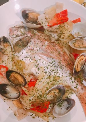 ももさんちのアクアパッツァ-レシピのメイン写真