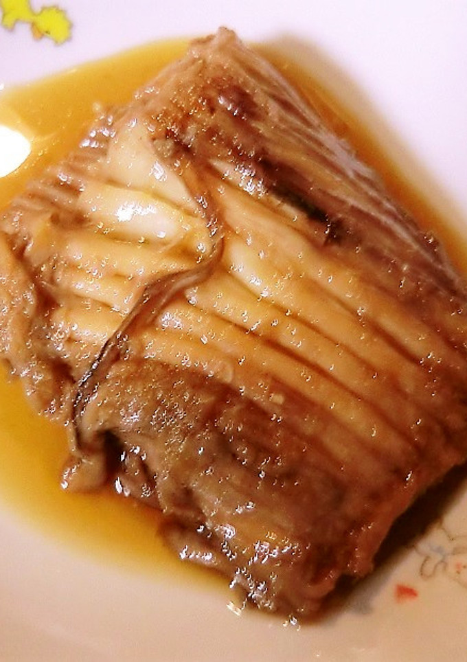 しょうゆ：みりんが１：１　かすべの煮つけ-レシピのメイン写真
