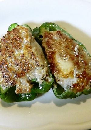 醤油の力で、簡単ピーマンの肉詰め-レシピのメイン写真