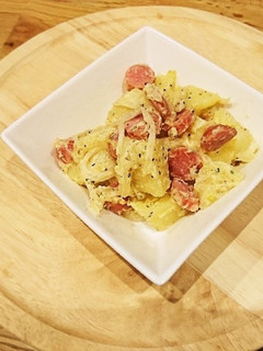 *ジャーマンポテト風ポテサラ*-レシピのメイン写真