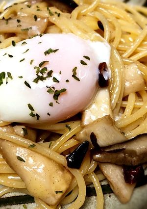 ぺペロンチーたまパスタ-レシピのメイン写真