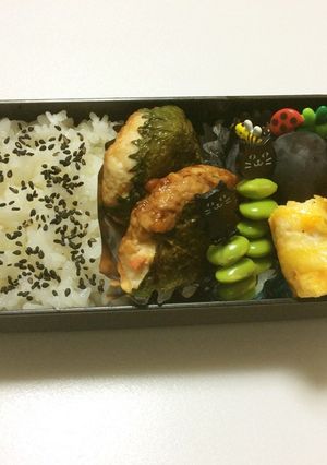 ⑮ サラダ棒レモン風味入り♡卵焼き弁当-レシピのメイン写真