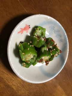 オクラの梅和え-レシピのメイン写真