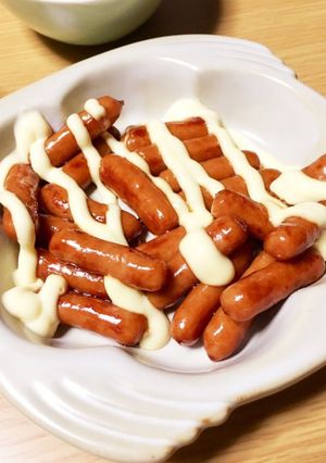 ご飯が進む!簡単3分ポークビッツ-レシピのメイン写真
