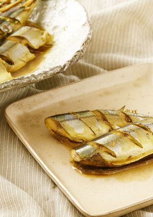 秋の味覚！さんまのカレーだしぽんず煮-レシピのメイン写真