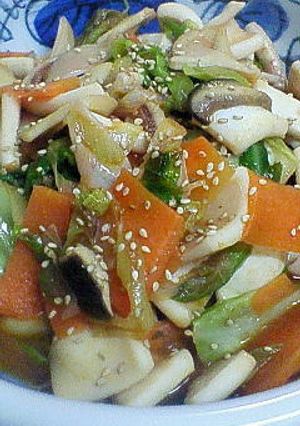 イカを使った野菜炒め*ピリ辛-レシピのメイン写真