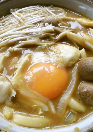 きのこカレーうどん♪-レシピのメイン写真