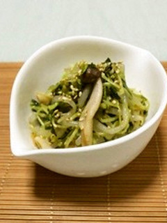 【健康】豆苗ともやしのレンジナムル-レシピのメイン写真