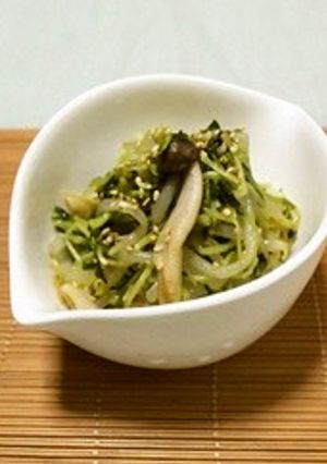 【健康】豆苗ともやしのレンジナムル-レシピのメイン写真