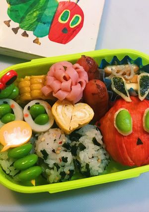 子供が喜ぶ♡はらぺこあおむし お弁当-レシピのメイン写真