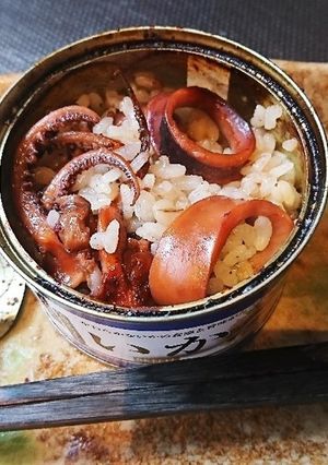 イカの缶詰めで簡単イカ飯-レシピのメイン写真