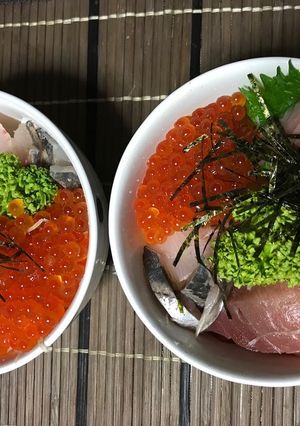 簡単☆刺身丼♪♪♪-レシピのメイン写真