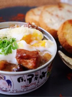 焼き鳥缶でエッグスラット風♬-レシピのメイン写真