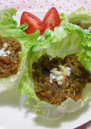しらたきのヘルシ～ドライカレー風♪-レシピのメイン写真