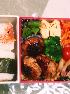 お弁当 冷食ひじきで。簡単ミニハンバーグ-レシピのメイン写真