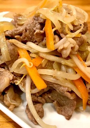 牛肉と野菜のオイスターソース炒め-レシピのメイン写真