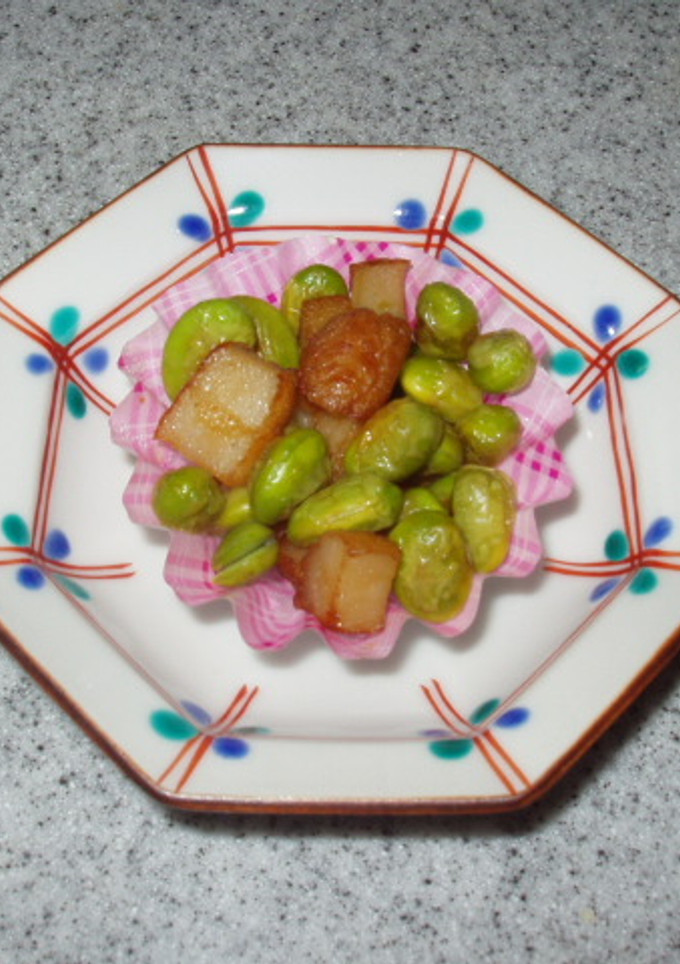 枝豆とさつま揚げのコロコロ炒め～お弁当に-レシピのメイン写真