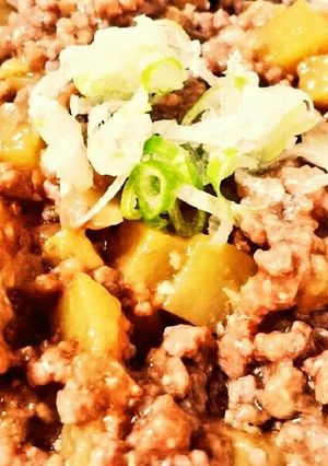 【簡単】ひき肉の甘辛煮(*¯︶¯♥)-レシピのメイン写真