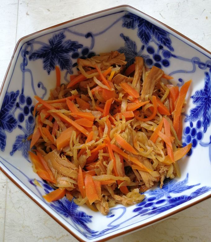 サキイカ入り切り干し大根の煮物-レシピのメイン写真