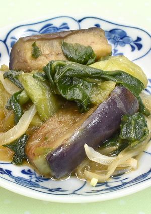 ☆茄子とチンゲン菜のオイスター炒め☆-レシピのメイン写真