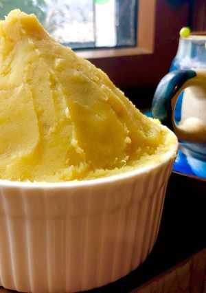 秋にぴったり！さつまいもとりんごクリーム-レシピのメイン写真
