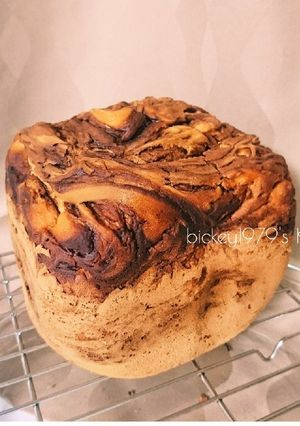 グルテンフリー♪米粉のチョコマーブルパン-レシピのメイン写真
