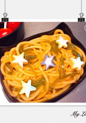 れぽ3♡もちもちナポリタン♡簡単お弁当-レシピのメイン写真
