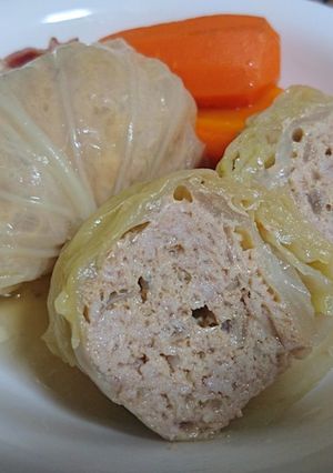 豚ひき肉のロールキャベツ-レシピのメイン写真