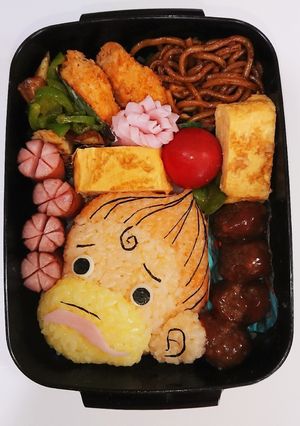 金色のガッシュ!キャンチョメ♪キャラ弁-レシピのメイン写真