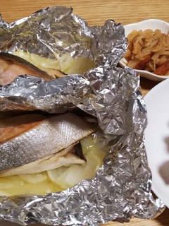 トースターで鮭のバターホイル焼き-レシピのメイン写真