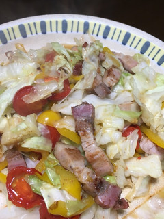 厚切りベーコンとキャベツの炒め物-レシピのメイン写真