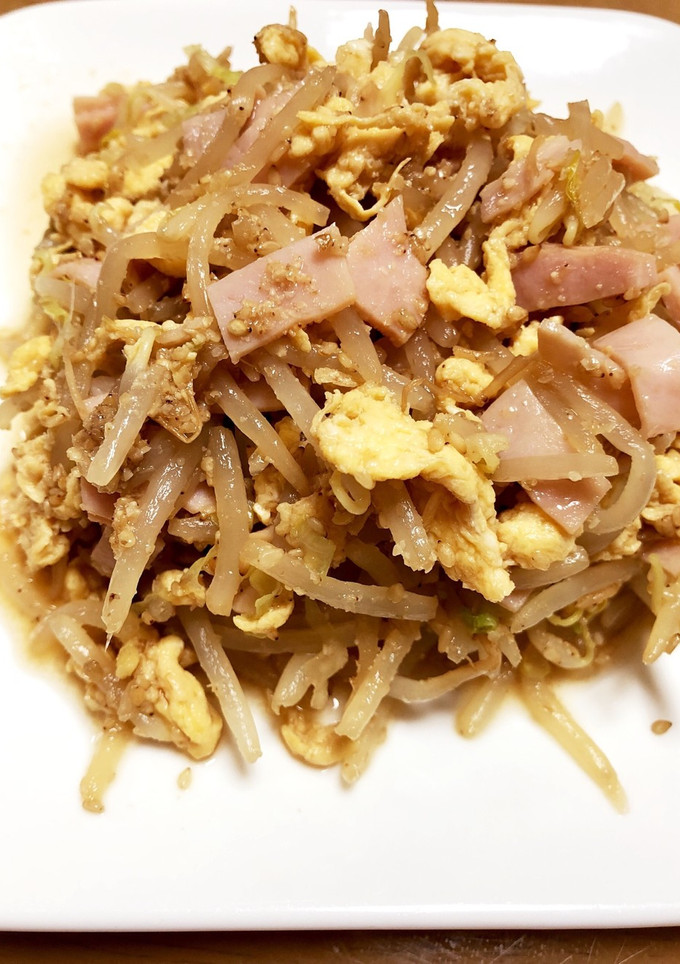 もう一品！ハムともやしの中華風和え物-レシピのメイン写真