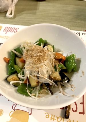 ナスと野菜のポン酢和え-レシピのメイン写真