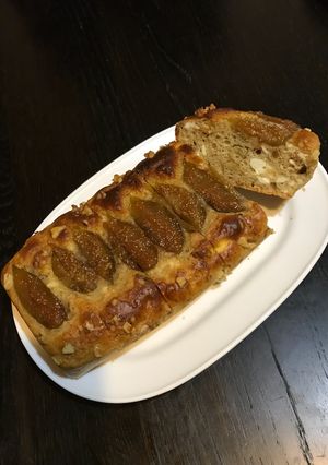 いちじくコンポートでクリームチーズケーキ-レシピのメイン写真
