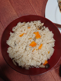 【体育系学生】キノコと鶏の旬炊き込み御飯-レシピのメイン写真